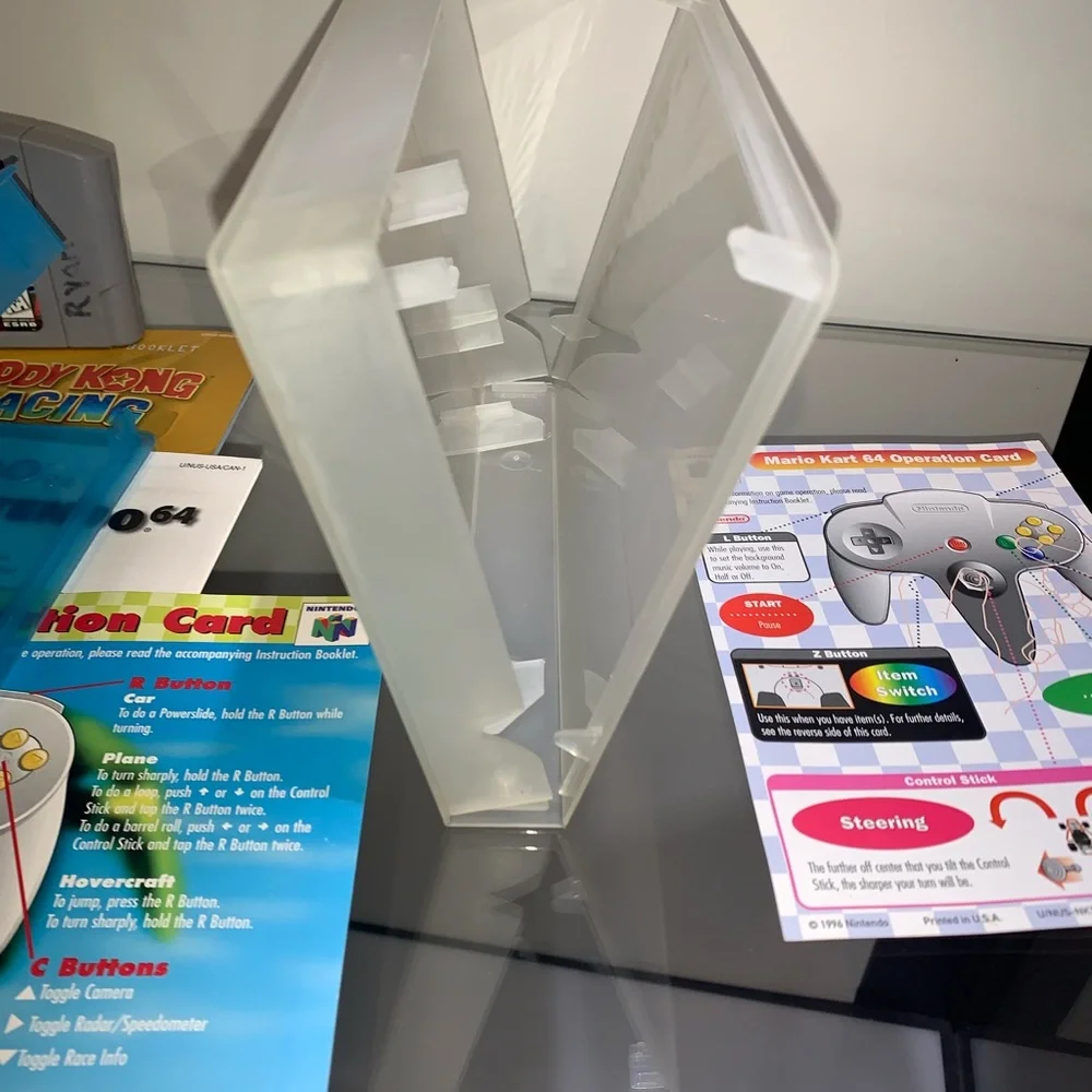 Nintendo 64 video game and manuals bundle